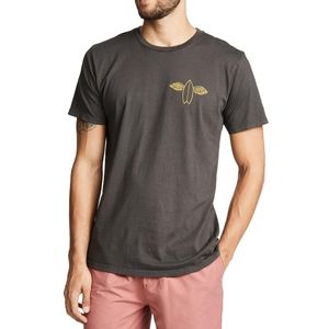 Mollusk Flying Fish Black/Grey Shirt Size XL NWT